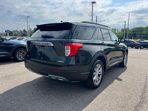 Green Metallic 2022 Ford Explorer XLT