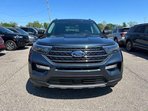 Stone Blue Metallic 2024 Ford Explorer XLT