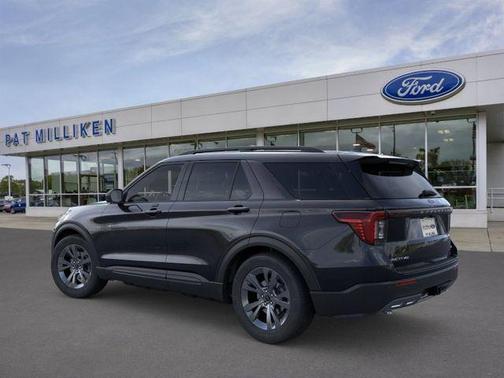 Agate Black Metallic 2026 Ford Explorer Active