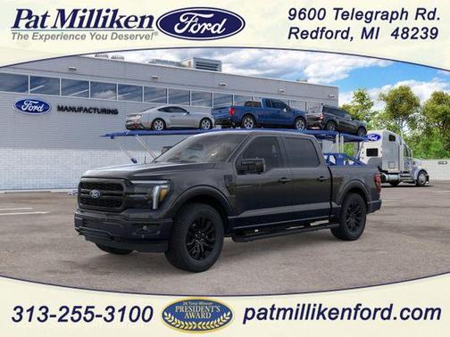 Agate Black Metallic 2026 Ford F-150 Lariat
