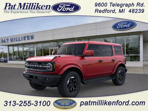 Ruby Red Metallic Tinted Clearcoat 2026 Ford Bronco Outer Banks