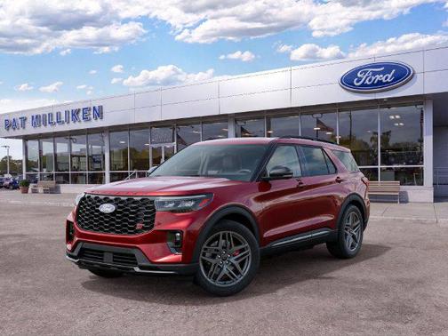 Ruby Red Metallic Tinted Clearcoat 2027 Ford Explorer ST
