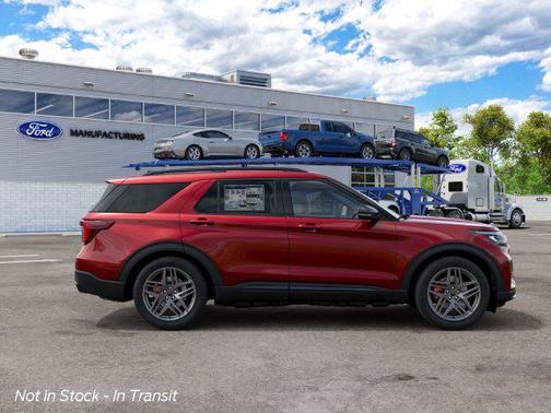 Ruby Red Metallic Tinted Clearcoat 2027 Ford Explorer ST