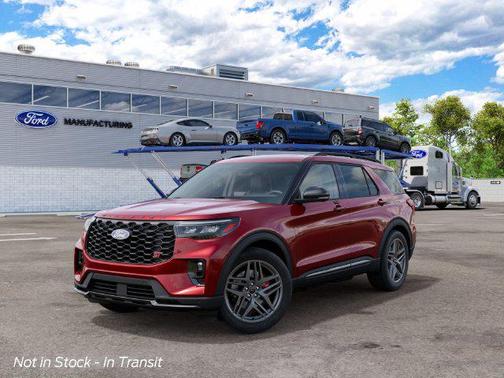 Ruby Red Metallic Tinted Clearcoat 2027 Ford Explorer ST