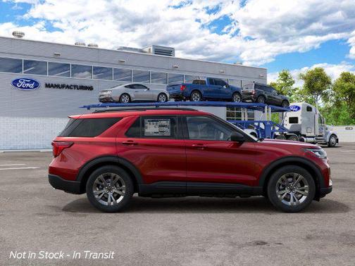 Ruby Red Metallic Tinted Clearcoat 2027 Ford Explorer Active