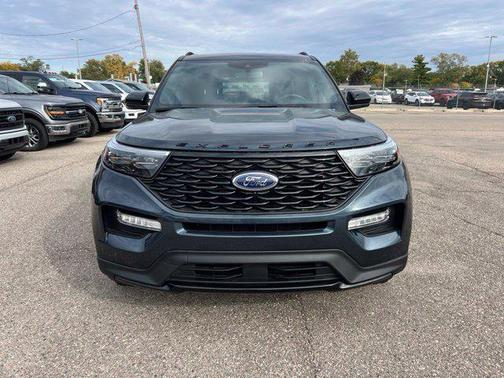 Stone Blue Metallic 2024 Ford Explorer ST-Line