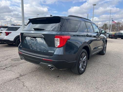 Stone Blue Metallic 2023 Ford Explorer XLT