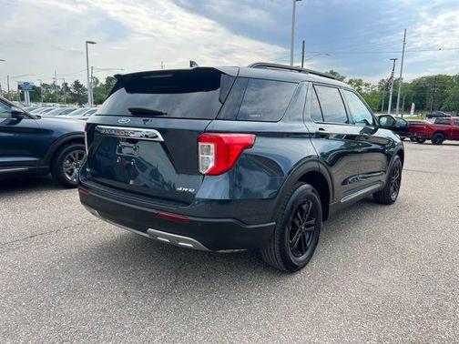 Stone Blue Metallic 2023 Ford Explorer XLT