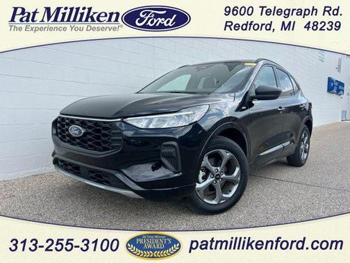 Agate Black Metallic 2024 Ford Escape ST-Line