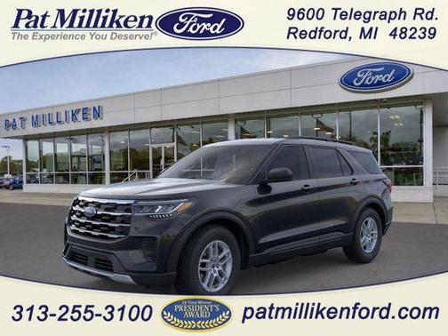 Agate Black Metallic 2026 Ford Explorer Active