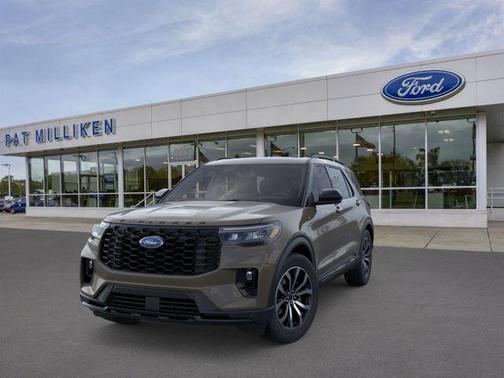 Marsh Gray 2026 Ford Explorer ST-Line
