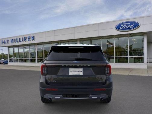 Agate Black Metallic 2026 Ford Explorer Active
