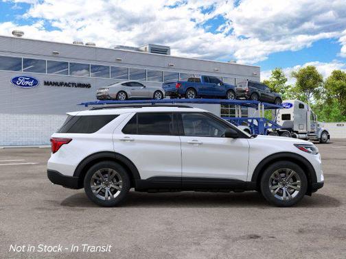 Star White Metallic Tri-Coat 2027 Ford Explorer Active