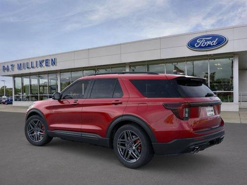 Rapid Red Metallic Tinted Clearcoat 2026 Ford Explorer ST
