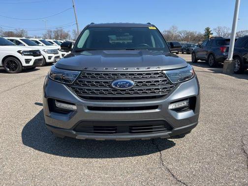 Carbonized Gray Metallic 2023 Ford Explorer XLT