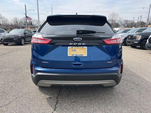 Atlas Blue Metallic 2024 Ford Edge SEL