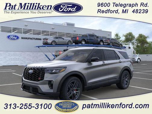Carbonized Gray Metallic 2026 Ford Explorer ST