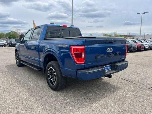 Atlas Blue Metallic 2022 Ford F-150 XLT