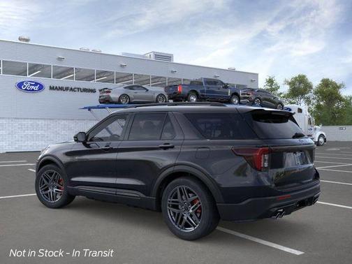 Agate Black Metallic 2026 Ford Explorer ST