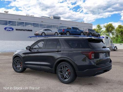 Agate Black Metallic 2026 Ford Explorer ST-Line