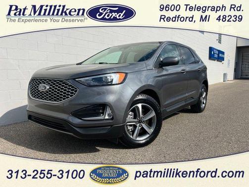 Carbonized Gray Metallic 2023 Ford Edge SEL