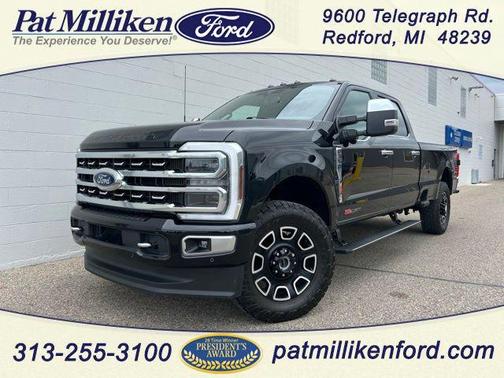 Agate Black Metallic 2024 Ford F-350 Platinum