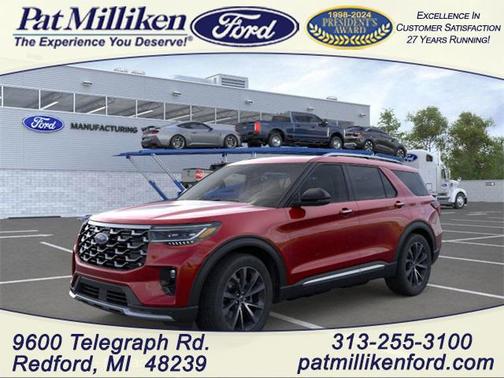 2025 Ford Explorer Platinum