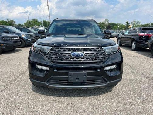 Agate Black Metallic 2023 Ford Explorer XLT