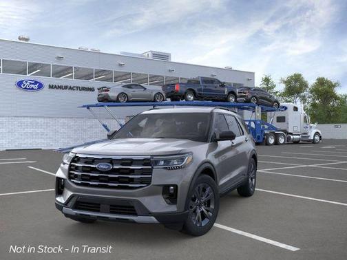 Carbonized Gray Metallic 2026 Ford Explorer Active