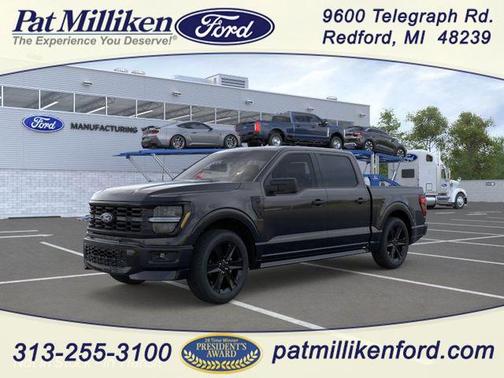 Agate Black Metallic 2026 Ford F-150 STX