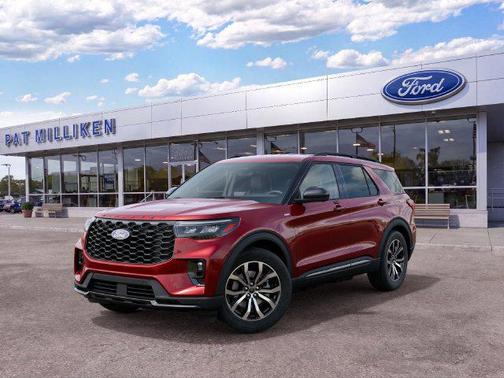 Ruby Red Metallic Tinted Clearcoat 2027 Ford Explorer ST-Line