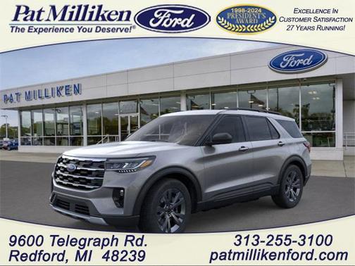 Carbonized Gray Metallic 2026 Ford Explorer Active