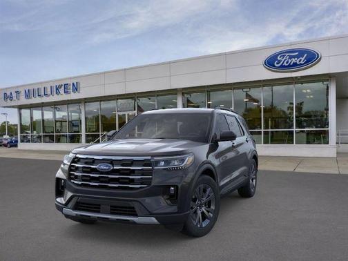 Agate Black Metallic 2026 Ford Explorer Active