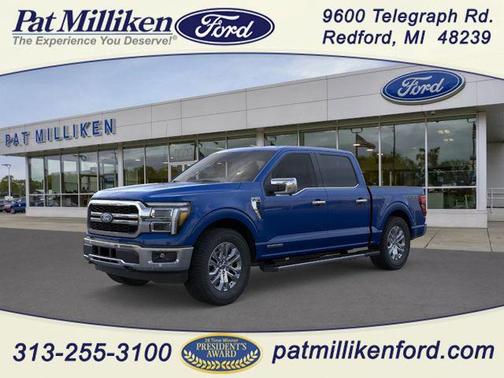 Argon Blue Metallic 2026 Ford F-150 Lariat