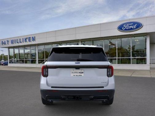 Space White Metallic 2026 Ford Explorer ST-Line