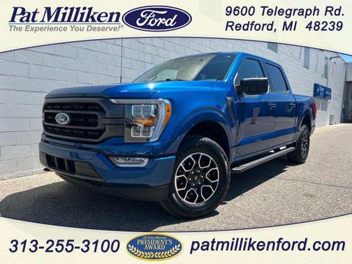 Atlas Blue Metallic 2023 Ford F-150 XLT