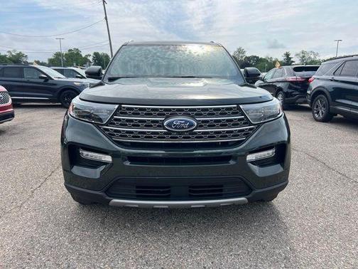 Forged Green Metallic 2023 Ford Explorer King Ranch