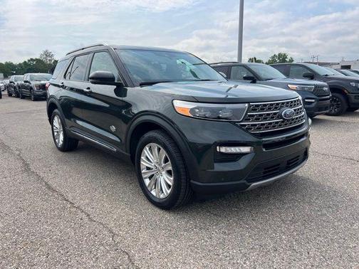 Forged Green Metallic 2023 Ford Explorer King Ranch