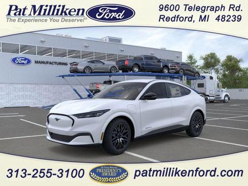 Star White Metallic Tri-Coat 2026 Ford Mustang Mach-E Premium