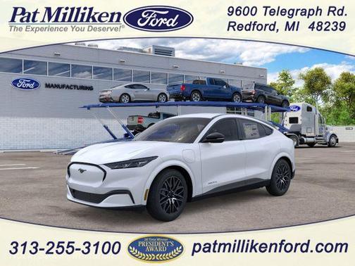 Star White Metallic Tri-Coat 2026 Ford Mustang Mach-E Premium