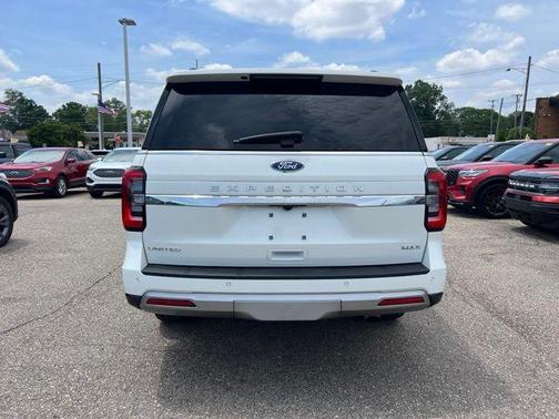 Star White Metallic Tri-Coat 2023 Ford Expedition Max Limited