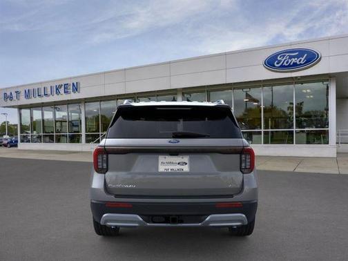 Carbonized Gray Metallic 2026 Ford Explorer Platinum