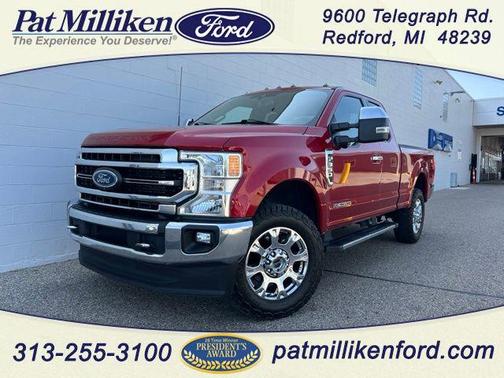 Rapid Red Metallic Tinted Clearcoat 2022 Ford F-350 Lariat
