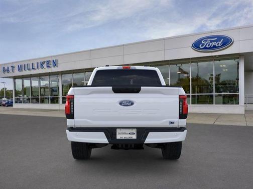 Space White Metallic 2025 Ford F-150 Lightning XLT