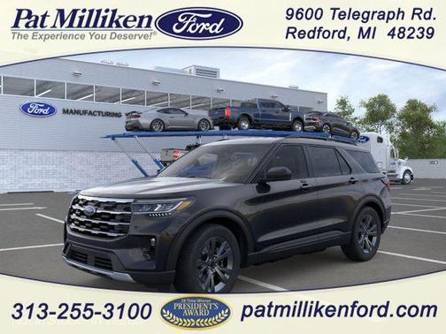 Agate Black Metallic 2026 Ford Explorer Active
