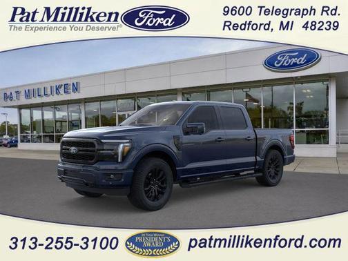 Antimatter Blue Metallic 2026 Ford F-150 Lariat