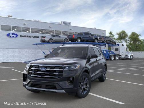 Agate Black Metallic 2026 Ford Explorer Active