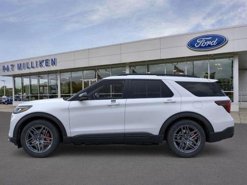 Space White Metallic 2026 Ford Explorer ST