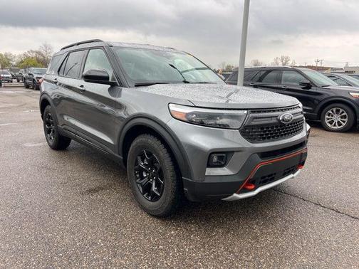 Carbonized Gray Metallic 2024 Ford Explorer Timberline