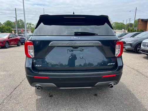 Stone Blue Metallic 2024 Ford Explorer XLT